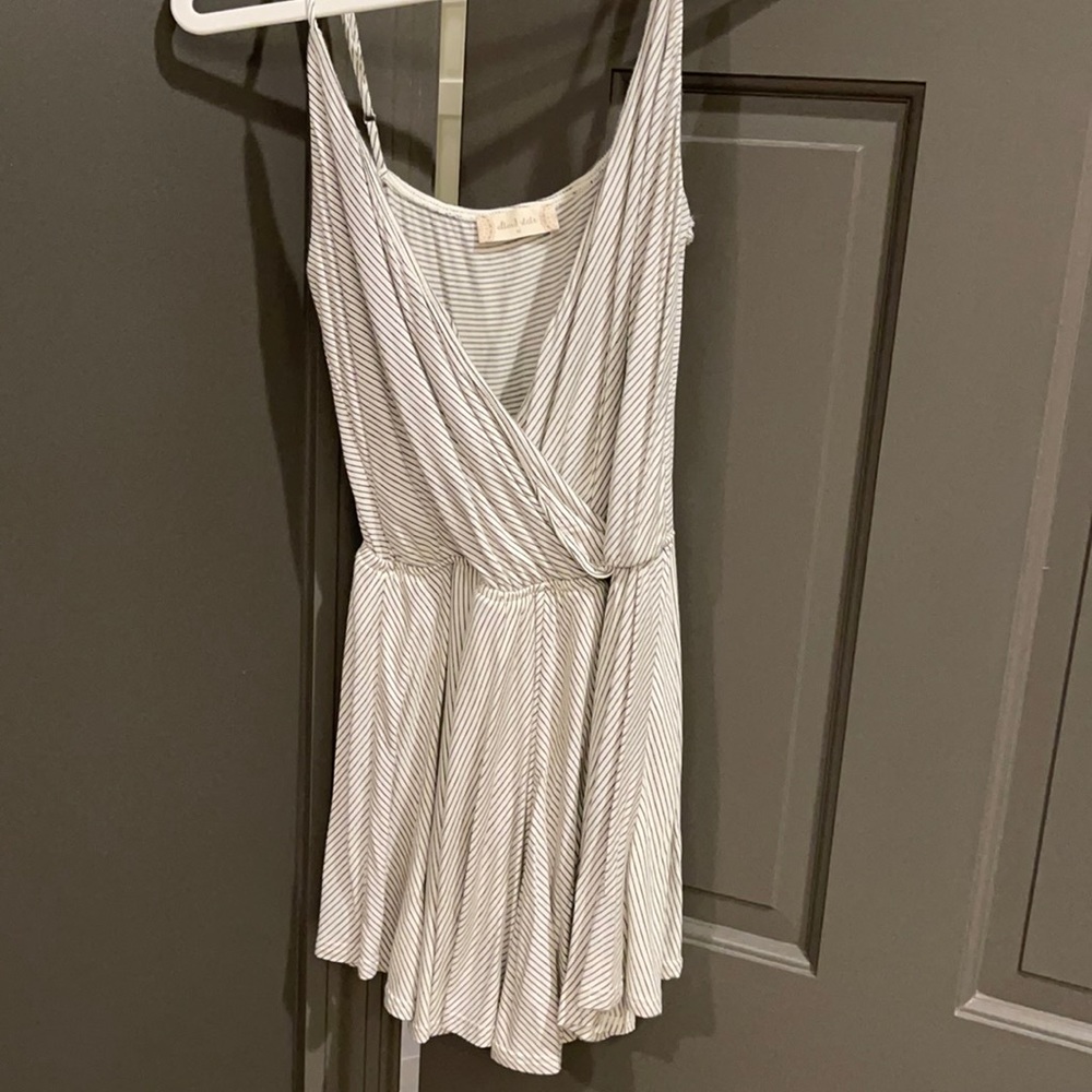 striped romper